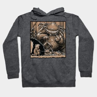 Monster Hunter - Black Outlined Version Hoodie